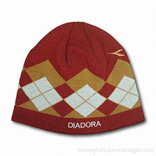 Women's Knitted Hat with Classic Look and Soft Hand Feel